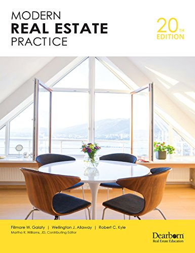 Beispielbild fr Dearborn Modern Real Estate Practice, 20th Edition (Paperback)    Comprehensive Real Estate Guide on Law, Regulations, and Principles zum Verkauf von BooksRun