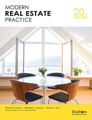 Stock image for Dearborn Modern Real Estate Practice, 20th Edition (Paperback) Comprehensive Real Estate Guide on Law, Regulations, and Principles for sale by Goodwill of Colorado