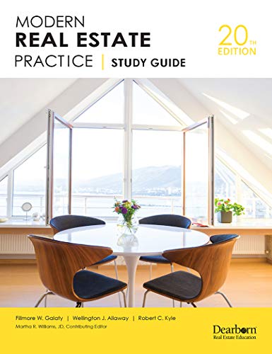 Imagen de archivo de Study Guide for Modern Real Estate Practice a la venta por HPB-Red