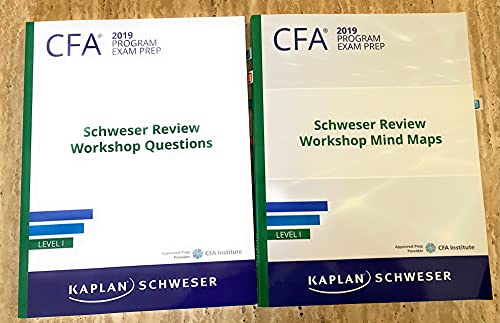 Stock image for 2019 CFA Level 1 Kaplan Schweser Review Workshop Mind Maps & Q&A for sale by ThriftBooks-Atlanta