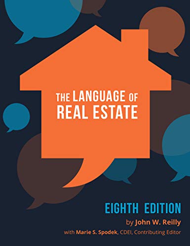 Imagen de archivo de LANGUAGE OF REAL ESTATE a la venta por Dream Books Co.