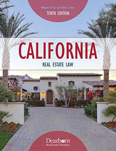 Stock image for CALIFORNIA REAL ESTATE LAW for sale by BooksRun