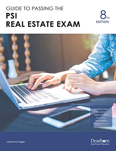 Imagen de archivo de Guide to Passing the PSI Real Estate Exam Eighth Edition a la venta por Books Unplugged