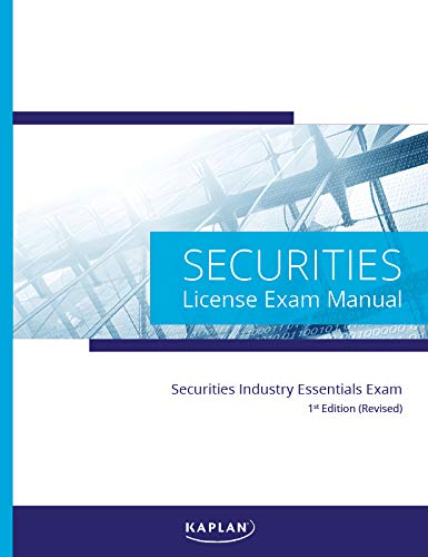 Stock image for SECURITIES INDUSTRY ESSEN.LICENSE. for sale by GF Books, Inc.