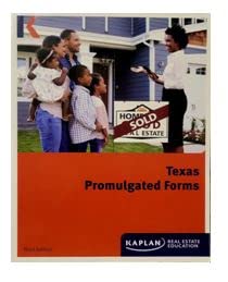 Stock image for Texas Promulgated Forms for sale by HPB-Red