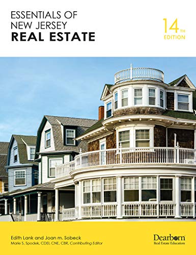 Imagen de archivo de Dearborn Essentials of New Jersey Real Estate, 14th Edition - Comprehensive Real Estate Guide on Law, Regulations, and More in the State of New Jersey a la venta por ThriftBooks-Atlanta