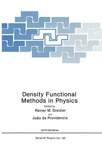 Beispielbild fr Density Functional Methods In Physics (Nato ASI Subseries B:) zum Verkauf von Ria Christie Collections