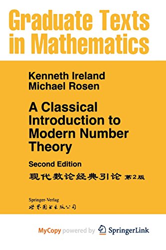 9781475721041: A Classical Introduction to Modern Number Theory