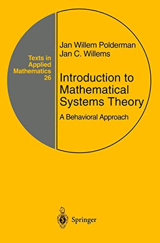 9781475729559: Introduction to Mathematical Systems Theory: A Behavioral Approach