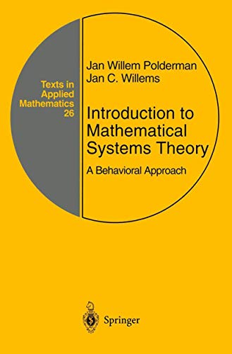 9781475729559: Introduction to Mathematical Systems Theory: A Behavioral Approach: 26