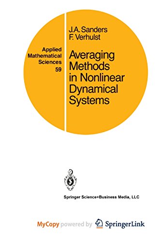 9781475745764: Averaging Methods in Nonlinear Dynamical Systems