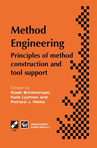 9781475758245: Method Engineering: Principles of method construction and tool support (IFIP Advances in Information and Communication Technology)