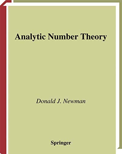 9781475771657: Analytic Number Theory: 177 (Graduate Texts in Mathematics)