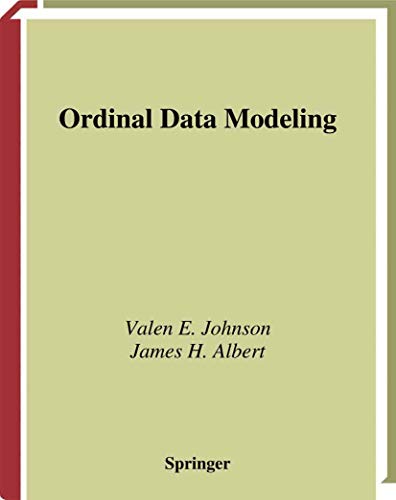 Stock image for Ordinal Data Modeling (Statistics for Social and Behavioral Sciences) for sale by Lucky's Textbooks
