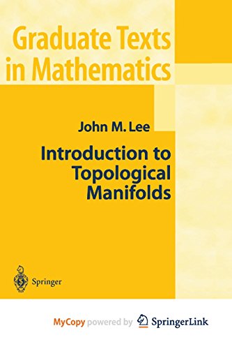 9781475774313: Introduction to Topological Manifolds