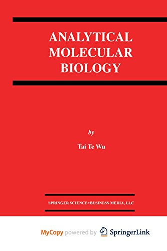 9781475774801: Analytical Molecular Biology