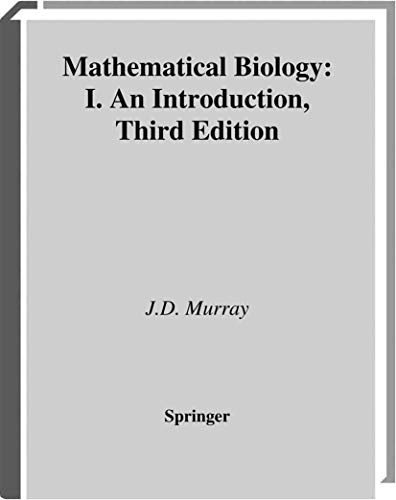 Imagen de archivo de Mathematical Biology: I. An Introduction (Interdisciplinary Applied Mathematics, 17) a la venta por HPB-Red