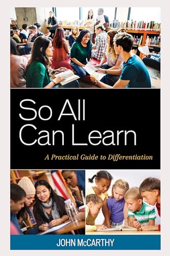 Beispielbild fr So All Can Learn: A Practical Guide to Differentiation zum Verkauf von BooksRun