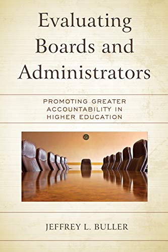 Imagen de archivo de Evaluating Boards and Administrators a la venta por Michael Lyons