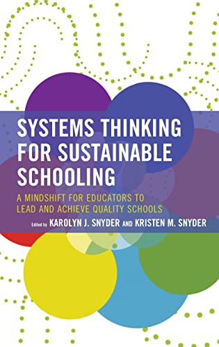 Imagen de archivo de Systems Thinking for Sustainable Schooling a la venta por PBShop.store US