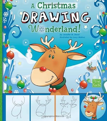 Stock image for A Christmas Drawing Wonderland! (First Facts Holiday Sketchbook) for sale by -OnTimeBooks-