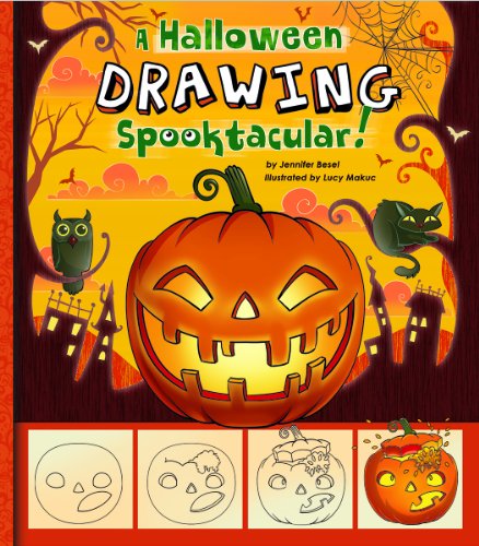 Stock image for A Drawing a Halloween Spooktacular: A Step-by-Step Sketchpad (My First Sketchpads) for sale by SecondSale