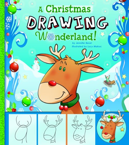 Stock image for A Drawing a Christmas Wonderland: A Step-by-Step Sketchpad (My First Sketchpads) for sale by SecondSale