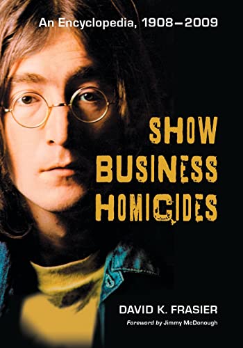 Imagen de archivo de Show Business Homicides a la venta por Blackwell's