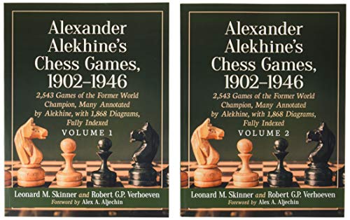 Stock image for Alexander Alekhine's Chess Games, 1902-1946: 2543 Games of the Former World Champion, Many Annotated by Alekhine, with 1868 Diagrams, Fully Indexed for sale by Books Unplugged