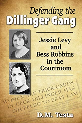 Beispielbild fr Defending the Dillinger Gang : Jessie Levy and Bess Robbins in the Courtroom zum Verkauf von Buchpark