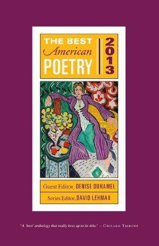 Stock image for The Best American Poetry 2013 (The Best American Poetry series) for sale by SecondSale