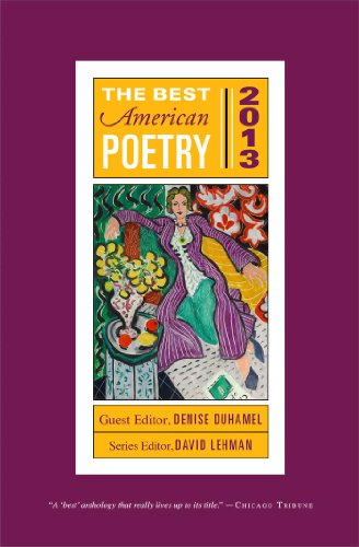 Stock image for The Best American Poetry 2013 (The Best American Poetry series) for sale by Jenson Books Inc