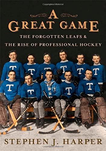 Beispielbild fr A Great Game: The Forgotten Leafs & the Rise of Professional Hockey zum Verkauf von SecondSale