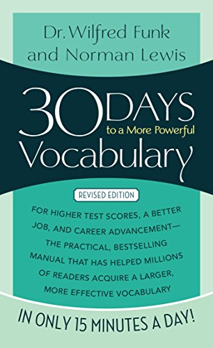 Beispielbild fr 30 Days to a More Powerful Vocabulary zum Verkauf von Books Puddle