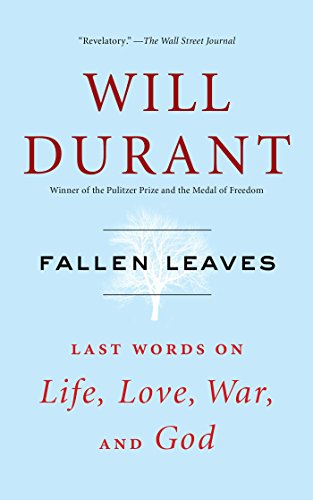 Beispielbild fr Fallen Leaves : Last Words on Life, Love, War, and God zum Verkauf von Better World Books