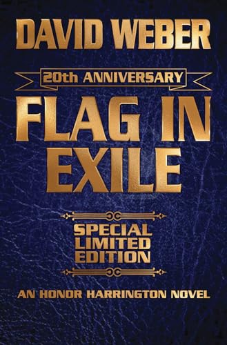 9781476781549: Flag In Exile Leatherbound Limited Edition (Honor Harrington)