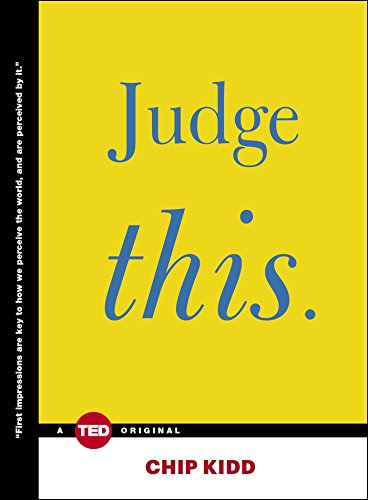 Beispielbild fr Judge This (TED Books) zum Verkauf von Goodwill of Colorado