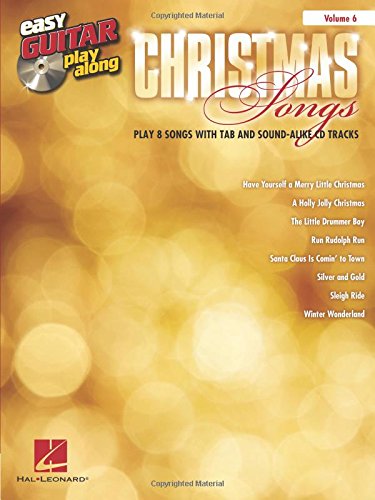 9781476812649: Christmas Songs [With CD (Audio)] (Easy Guitar Play-Along, 6)