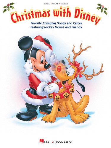 Imagen de archivo de Christmas with Disney: Favorite Christmas Songs and Carols Featuring Mickey Mouse and Friends Piano, Vocal and Guitar Chords a la venta por GF Books, Inc.