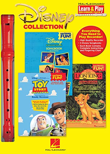 9781476813288: Disney Collection (Learn & Play Recorder Pack)