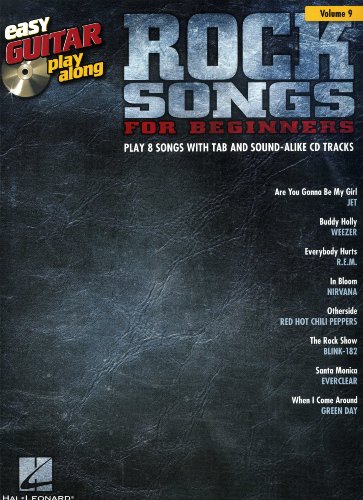 9781476817620: Rock Songs for Beginners: Easy Guitar Play-Along Volume 9