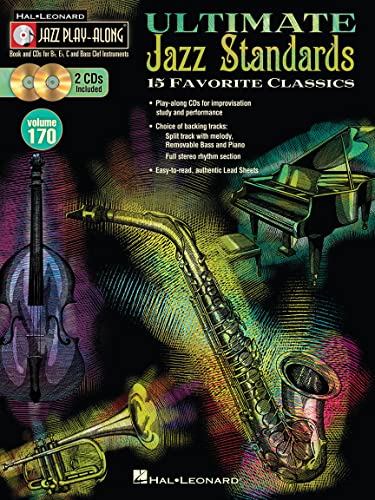 Ultimate Jazz Standards - Jazz Play-Along Vol. 170 Book/Online Audio [With 2 CDs] - Hal Leonard Corp