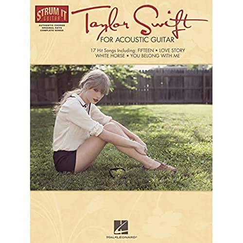 9781476871271: Taylor Swift for Acoustic Guitar (Strum It Guitar)