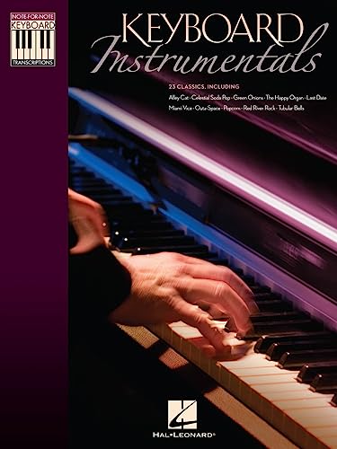 9781476871660: Keyboard Instrumentals (Note-for-note Keyboard Transcriptions)