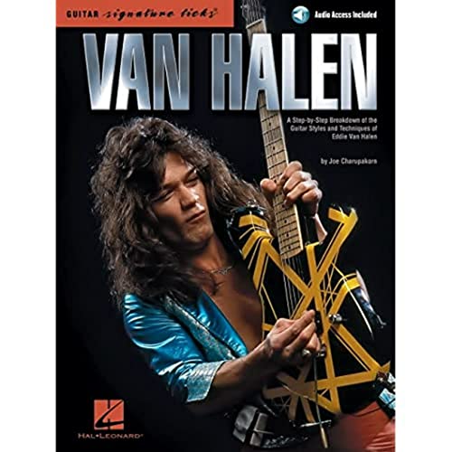 Beispielbild fr Van Halen - Signature Licks a Step-By-Step Breakdown of the Guitar Styles and Techniques of Eddie Van Halen by Joe Charupakorn Book/Online Audio zum Verkauf von Blackwell's