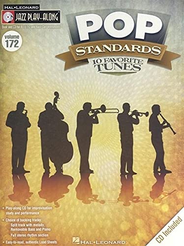 9781476886862: Pop Standards: Jazz Play-Along Volume 172 [With CD (Audio)]