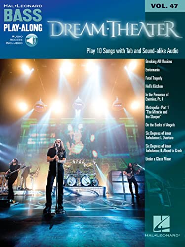 9781476889429: Dream Theater - Bass Play-Along Vol. 47 (Book/Audio) (Hal Leonard Bass Play-Along)