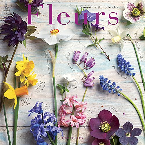 9781477015056: Fleurs 2016 Calendar