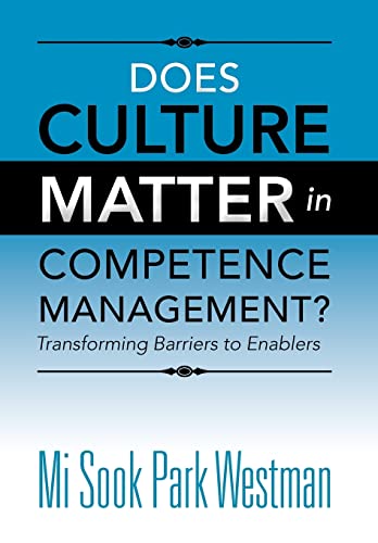 Beispielbild fr Does Culture Matter in Competence Management?: Transforming Barriers to Enablers zum Verkauf von Lucky's Textbooks