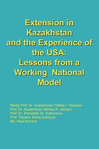 Stock image for Extension in Kazakhstan and the Experience of the USALessons from a Working National Model for sale by PBShop.store US